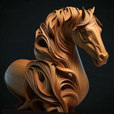 3D model Horse (STL)